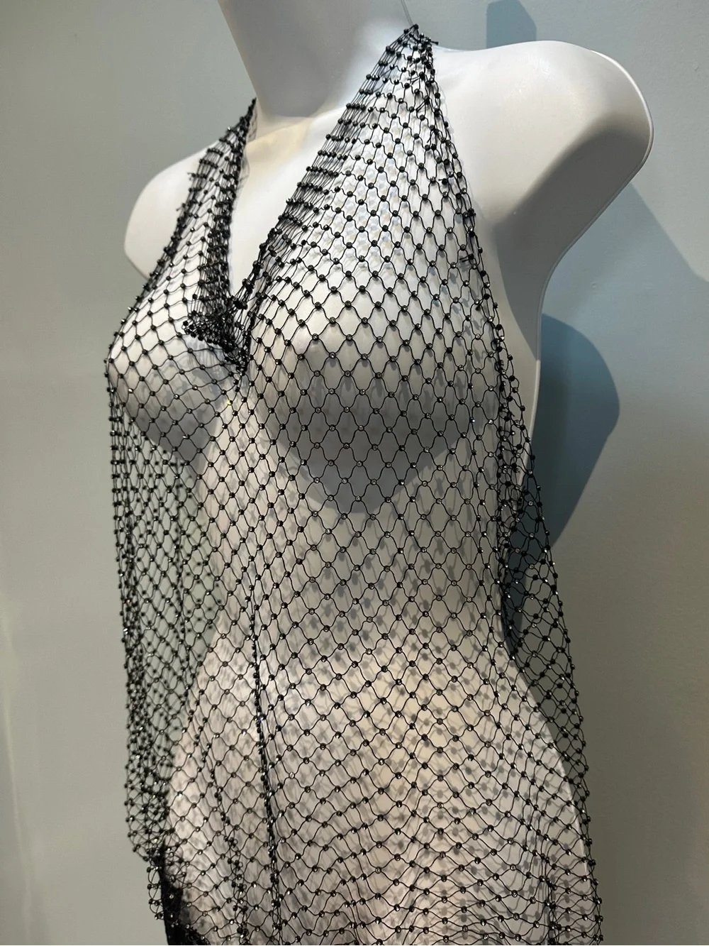 Yandy Fishnet Jewel Lingerie Large/XLarge - Picture 3 of 15